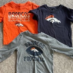 Boys 2T Denver Broncos Shirts